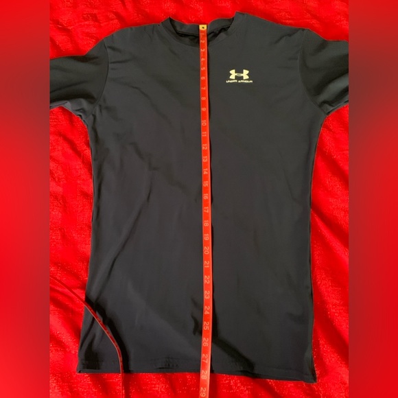 Under Armour Dark Blue Compression Long Sleeve Shirt, Men's Size XXL - Picture 5 of 6